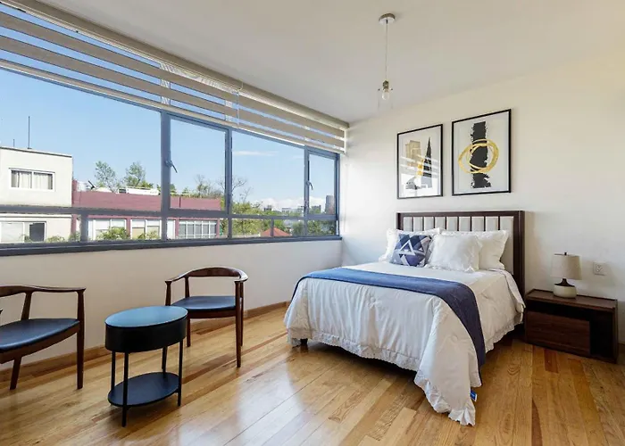 Apartamento Ejecutivos, Lujo Y Confort En El Corazon De Polanco